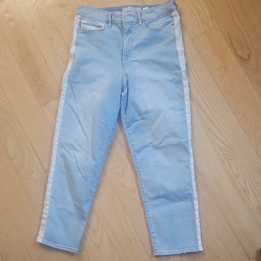 Athleta Blue Ankle Cropped Jeans